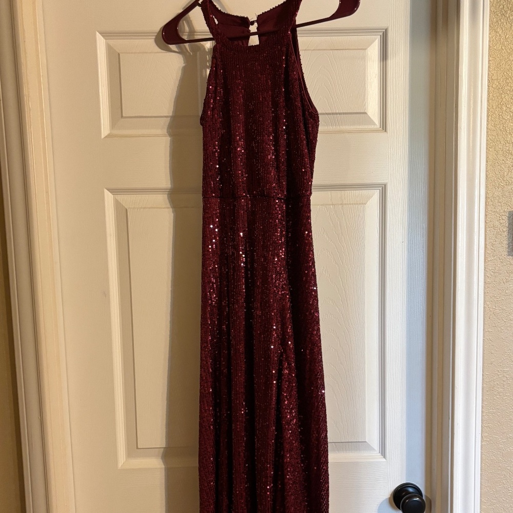 Maroon Formal Dress